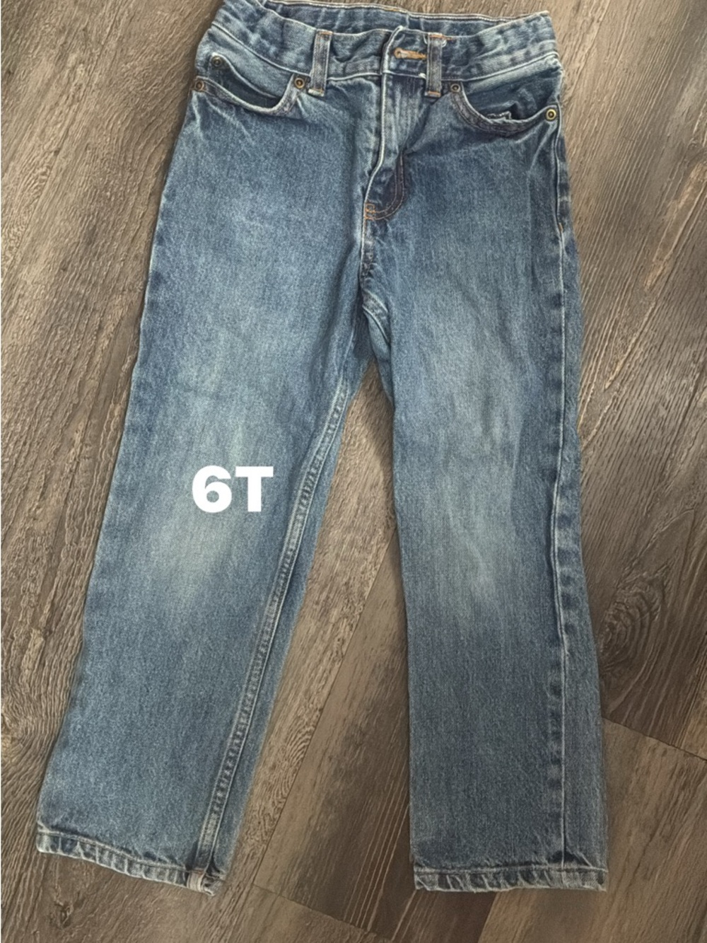 Classic Boys' Blue Denim Jeans - 6T